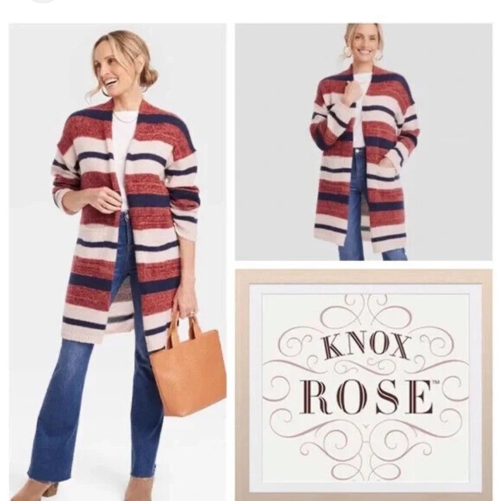 Knox Rose rust cardigan